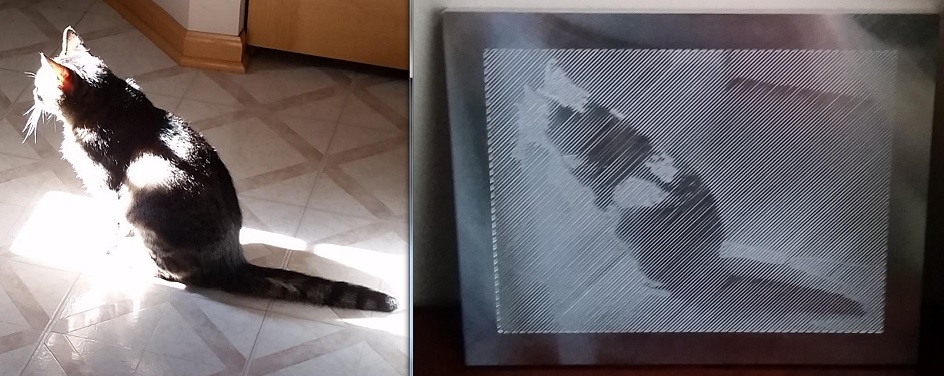 Etching a photo on a CNC mill