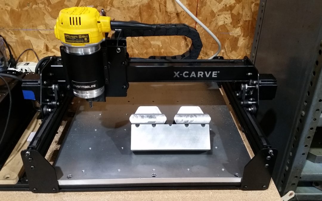 Inventables X-carve Modified to cut steel at KPI Machining Inc.